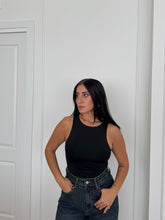 Carica l&#39;immagine nel visualizzatore di Gallery, BODY SCOLLO HALTER NERO
