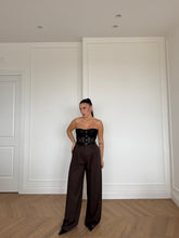 Carica l&#39;immagine nel visualizzatore di Gallery, BUSTIER RETE NERO
