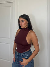 Carica l'immagine nel visualizzatore di Gallery, BODY COLLO ALTO BORDEAUX
