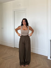 Carica l'immagine nel visualizzatore di Gallery, PANTALONI IN COTONE MARRONE
