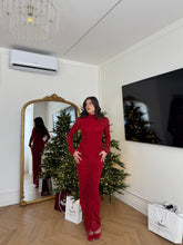 Carica l'immagine nel visualizzatore di Gallery, ABITO LUNGO LUREX ROSSO LUMINA
