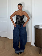 Carica l'immagine nel visualizzatore di Gallery, JEANS BALLOON PIEGA
