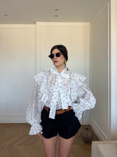 Carica l'immagine nel visualizzatore di Gallery, BLUSA POIS BIANCO
