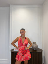 Carica l'immagine nel visualizzatore di Gallery, MINIDRESS NORA FANTASIA ROSSO
