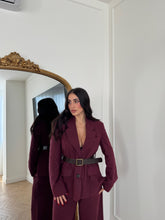 Carica l&#39;immagine nel visualizzatore di Gallery, TAILLEUR WOMAN JUST BORDEAUX
