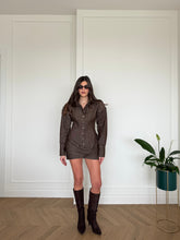Carica l'immagine nel visualizzatore di Gallery, DRESS DENIM MARRONE
