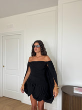 Carica l'immagine nel visualizzatore di Gallery, DRESS SELENE NERO
