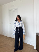Carica l'immagine nel visualizzatore di Gallery, PANTALONI COTONE BLU

