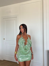 Carica l'immagine nel visualizzatore di Gallery, MINI DRESS FAIRY VERDE
