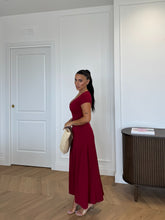 Carica l'immagine nel visualizzatore di Gallery, ABITO MARY BORDEAUX
