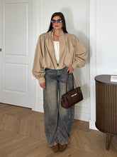 Carica l'immagine nel visualizzatore di Gallery, GIACCA BLOUSON BEIGE
