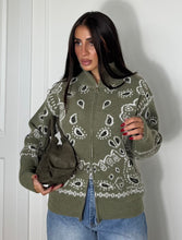 Carica l'immagine nel visualizzatore di Gallery, PULLOVER PAISLEY VERDE
