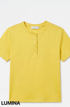 Carica l'immagine nel visualizzatore di Gallery, MAGLIA MANICHE CORTE BOTTONI LUMINA
