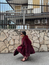 Carica l&#39;immagine nel visualizzatore di Gallery, LEGGINGS GHETTE LYCRA BORDEAUX
