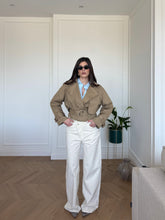 Carica l'immagine nel visualizzatore di Gallery, JEANS WIDELEG BEIGE
