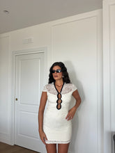 Carica l'immagine nel visualizzatore di Gallery, MINI DRESS PIZZO PANNA

