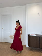 Carica l'immagine nel visualizzatore di Gallery, ABITO MARY BORDEAUX

