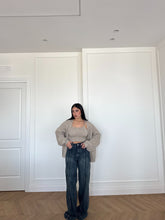 Carica l&#39;immagine nel visualizzatore di Gallery, JEANS WIDELEG CUCITURE
