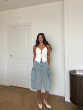 Carica l'immagine nel visualizzatore di Gallery, BERMUDA DENIM CARGO
