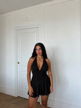 Carica l'immagine nel visualizzatore di Gallery, MINI DRESS NORA NERO
