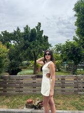 Carica l&#39;immagine nel visualizzatore di Gallery, DRESS SHINE PANNA
