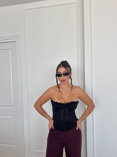 Carica l&#39;immagine nel visualizzatore di Gallery, CORSETTO JESSY NERO
