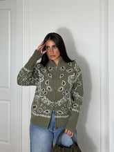 Carica l'immagine nel visualizzatore di Gallery, PULLOVER PAISLEY VERDE
