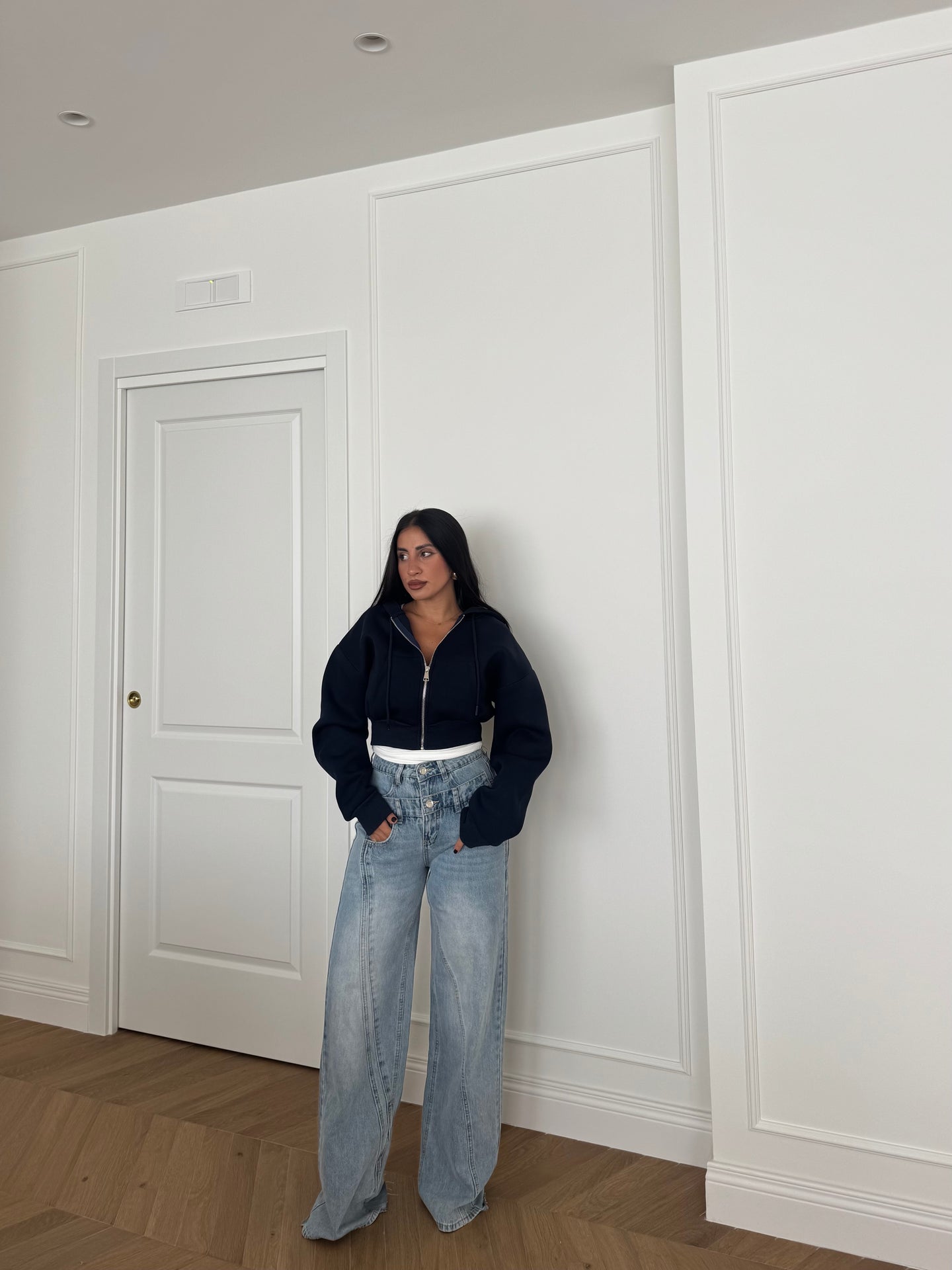 JEANS DOPPIO BOTTONE