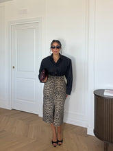 Carica l'immagine nel visualizzatore di Gallery, GONNA DENIM ANIMALIER
