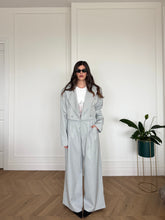 Carica l'immagine nel visualizzatore di Gallery, TAILLEUR CROP HAILEY GRIGIO CHIARO
