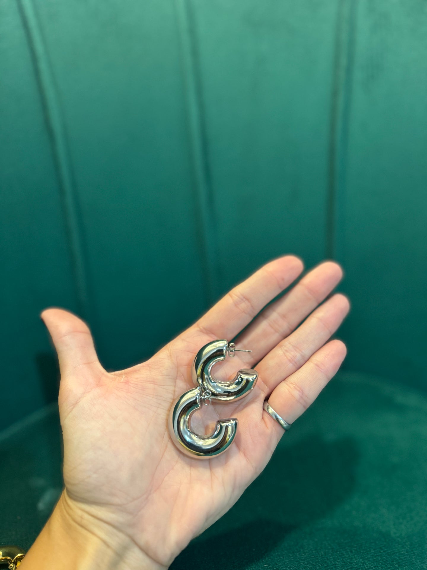 ORECCHINI CERCHIO SILVER