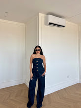 Carica l&#39;immagine nel visualizzatore di Gallery, SET DENIM TOP E JEANS
