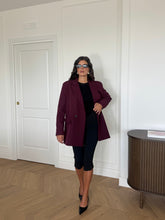 Carica l'immagine nel visualizzatore di Gallery, BLAZER OVER JUST BORDEAUX
