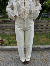 Carica l&#39;immagine nel visualizzatore di Gallery, JEANS WIDELEG CREAM
