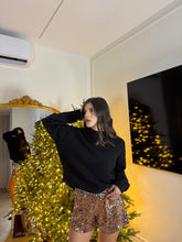 Carica l'immagine nel visualizzatore di Gallery, SHORTS PAILLETTES ORO

