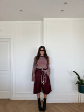 Carica l'immagine nel visualizzatore di Gallery, BERMUDA BAGGY FOULARD BORDEAUX
