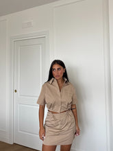 Carica l'immagine nel visualizzatore di Gallery, SET GONNA CARGO BEIGE
