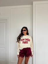 Carica l&#39;immagine nel visualizzatore di Gallery, SHORTS SATIN PIZZO BORDEUAX
