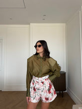 Carica l'immagine nel visualizzatore di Gallery, CAMICIA VELATA SPALLINE VERDE M
