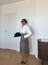 Carica l'immagine nel visualizzatore di Gallery, GONNA DENIM ANIMALIER
