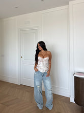 Carica l'immagine nel visualizzatore di Gallery, BUSTIER ZAIRA BIANCO
