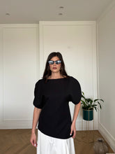 Carica l'immagine nel visualizzatore di Gallery, BLUSA AURA NERO

