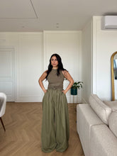 Carica l'immagine nel visualizzatore di Gallery, PANTALONI OVER ADRY VERDE
