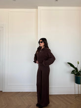 Carica l'immagine nel visualizzatore di Gallery, SET IN MAGLIA PRAGA MARRONE
