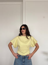 Carica l'immagine nel visualizzatore di Gallery, MAGLIA MEZZAMANICA AVVITATA GIALLO

