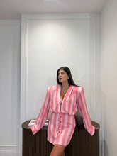 Carica l'immagine nel visualizzatore di Gallery, DRESS MILA RIGHE ROSA
