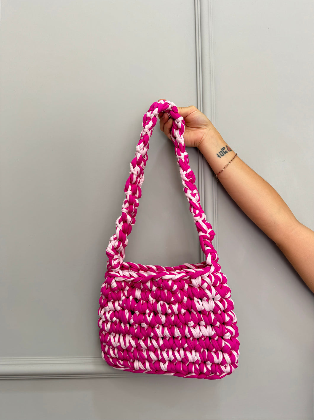 BAG CROCHET FLORA