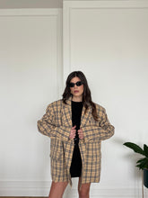Carica l'immagine nel visualizzatore di Gallery, BLAZER OVERSIZE TARTAN
