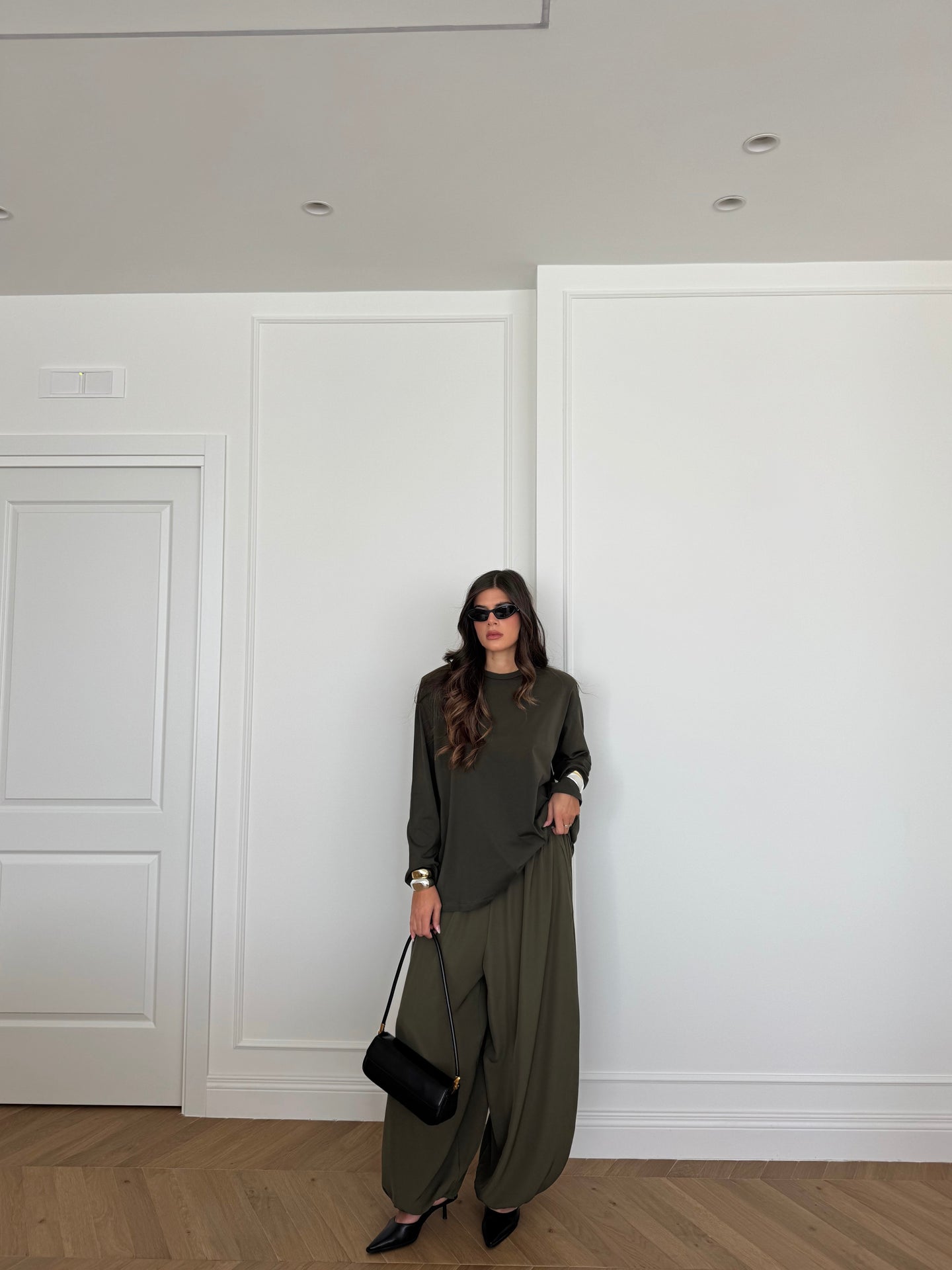 PANTALONI JASMINE VERDE