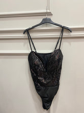 Carica l&#39;immagine nel visualizzatore di Gallery, BODY SCOLLO A V PAILLETTES
